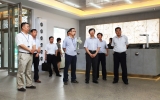 天津市濱海新區(qū)副區(qū)長(zhǎng)蔡云鵬一行訪問天友綠色設(shè)計(jì)中心