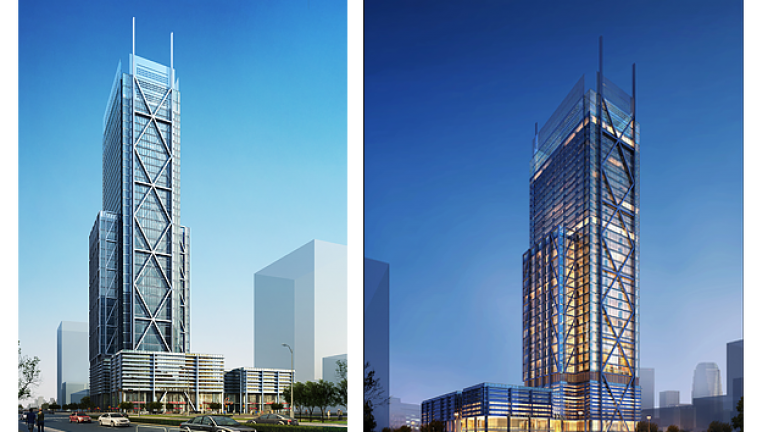 于家堡超高層寫(xiě)字樓